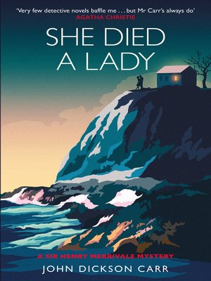 cover image of She Died a Lady
